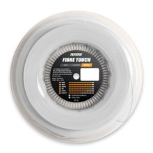 Topspin Tennissaite Fibre Touch (Power+Komfort) weiss 200m Rolle